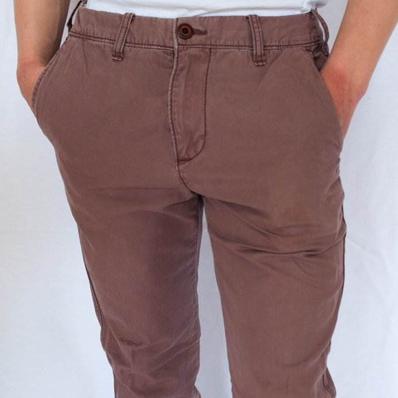 Hollister Slim Straight Chino Pants - Picture 1 of 4